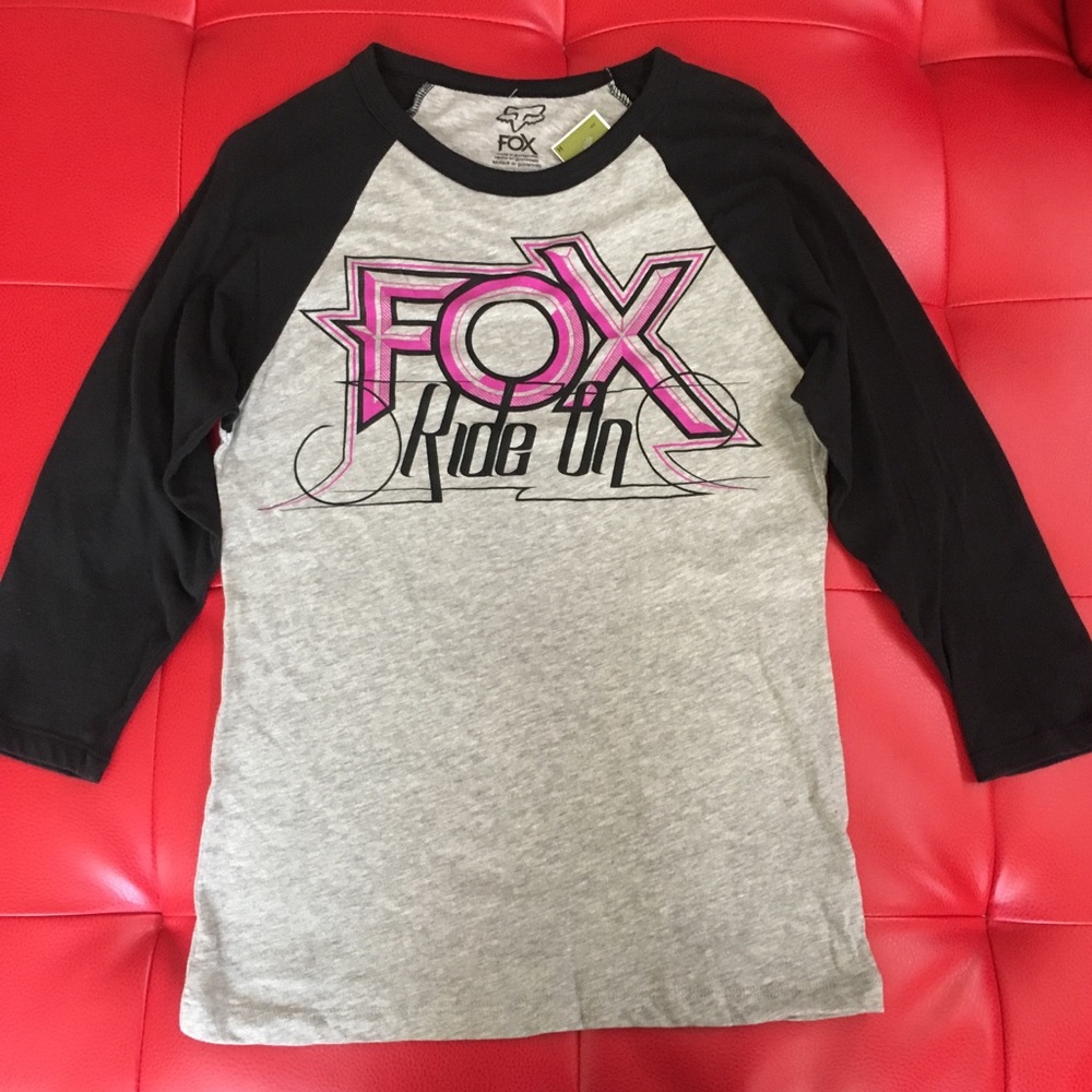NWT Fox Riders Co juniors shirt size large